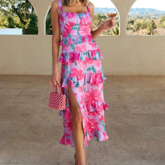 Show Me Your Mumu Midi Dress - Picture 1 of 9